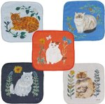 画像3: 松尾ミユキ　ガーゼハンドタオル　猫　各種 (3)