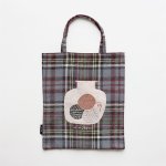 画像5: 【松尾ミユキ】Mini bag cat check back　チェック　ミニバッグ　猫 (5)
