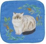 画像5: 松尾ミユキ　ガーゼハンドタオル　猫　各種 (5)