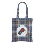 画像5: 【松尾ミユキ】Rectangle tote bag check back　チェックトートバッグ　猫 (5)