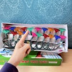 画像11: ちょっとだけアウトレット　昭和レトロクリスマスライト　イルミネーション電飾　サンライズ星型　特大サイズ　ライト　20球 　 (11)