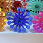 画像10: ちょっとだけアウトレット　昭和レトロクリスマスライト　イルミネーション電飾　サンライズ星型　特大サイズ　ライト　20球 　 (10)