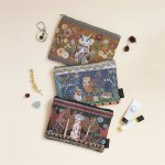 画像1: 【Nathalie Lete】Flat pouch　ナタリーレテ　フラットポーチ (1)