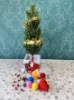 画像6: 可愛いクリスマスツリーセット　モールサンタのオーナメントセット付き　ちょっとアウトレット　在庫限り！ (6)