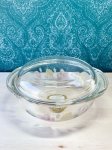 画像1: PYREX　パイレックス　キャセロール　ガラス鍋　エレガンスフラワー　19cm (1)