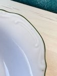 画像5: 純喫茶　YAMATO　CHINA　グリーンライン　レモン型カレーシチュー皿　1枚　S173 (5)