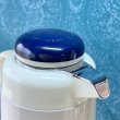 画像7: ヨットマホービンビバポット　卓上ポット魔法瓶　ブルー　花柄　1ℓ (7)