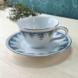 画像3: NORITAKE ノリタケ　DANUBE　カップ&ソーサー　ブルー　ドヌーヴ (3)