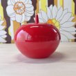 画像6: 真っ赤なりんごのようなシュガーポット　プラスチック製 (6)