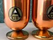 画像3: ACT　アクト　足付き銅製一口ビールグラス　2個セット (3)