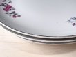 画像5: レトロピンクフラワーのプレート皿　3枚セット　花柄　23cm　SS271 (5)
