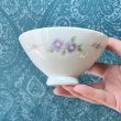 画像8: NORITAKEノリタケ　日本陶器会社　紫薔薇　花　茶碗　1個　N325 (8)