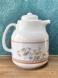 画像6: タイガー魔法瓶　ウーロン茶がおいしくはいる中国風ポット茶こし付き　輪花　PRH-A100　1ℓ　花柄魔法瓶卓上ポット　P347 (6)