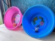 画像4: レトロポップ　大きな洗い桶　花柄　2色　K298 (4)