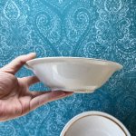 画像5: stoneware　Japan　サラダボウル　ブラウンライン　2個セット (5)