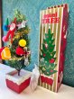 画像2: 台座付きクリスマスツリーセット　卓上ツリー　モールサンタオーナメント付き　30cm　 (2)