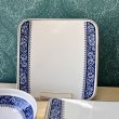 画像3: ｔOYOTOKI　東洋陶器　ばら　青い薔薇の食器　皿3枚組　vintage (3)