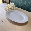 画像6: 純喫茶　白い楕円形プレート皿　オムライス　オムレツに　1枚〜 (6)