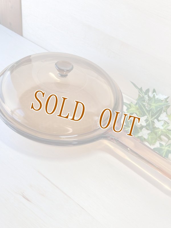 画像3: VIGION ビジョン　コーニング　FRANCE　ガラス製蓋付きフライパン　25cm (3)