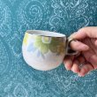 画像4: 三郷陶器　Sango　カップ＆ソーサー　淡いグリーン　ブルー　イエロー　フラワープリント　花柄　 (4)
