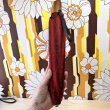 画像4: 昭和レトロな折りたたみ傘　赤黒モダン柄　 (4)