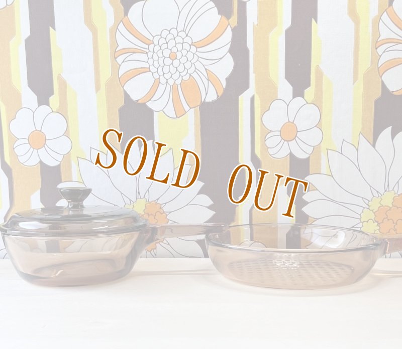 画像6: VISION　FRANCE　ビジョン　コーニング　ガラスフライパン18cmと蓋付き深型フライパン15cm0.5ℓ (6)