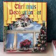 画像2: Christmasdecorationset　クリスマスデコレーションセット　赤いモールサンタ付き　オーナメント　 (2)
