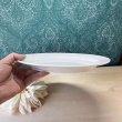 画像5: 純喫茶　白い楕円形プレート皿　オムライス　オムレツに　1枚〜 (5)