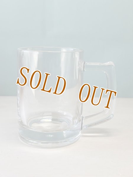 画像1: 佐々木ガラス　シンプルなガラスマグカップ　ジョッキ　1個 (1)