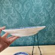 画像12:  TOYO TOKI　ばら　東洋陶器　青の薔薇柄プレート　アンティーク皿　３種　S103 (12)