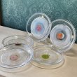 画像7: HOYA　保谷ガラス　フルーツプレート皿5枚セット　いちご　メロン (7)