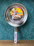 画像1: nationalナショナルモールトン成型フライパン　26cm　花柄　SN91 (1)