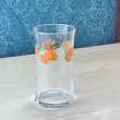 画像3: ADERIAアデリア　花柄グラス　ポップオレンジタンブラー　 (3)