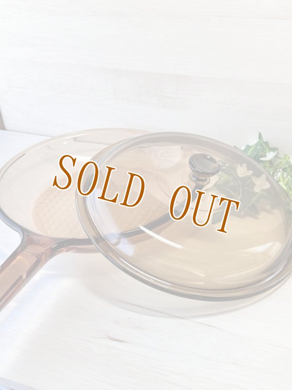 画像5: VIGION ビジョン　コーニング　FRANCE　ガラス製蓋付きフライパン　25cm (5)