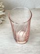 画像5: ピンクガラスのグラス　モールガラス　1個　GL301 (5)