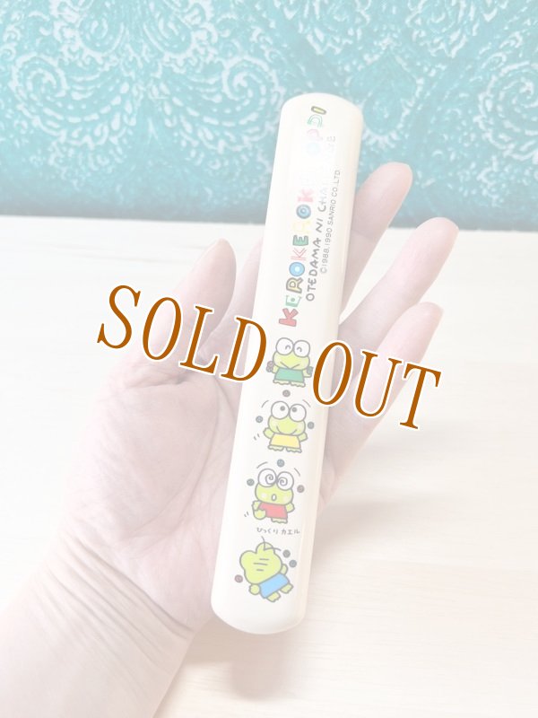 画像6: テイネン　SANRIO サンリオ旧ロゴ　けろけろけろっぴ箸箱＆箸セット　 (6)