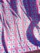 画像4: レトロ生地　サテン生地　ピンク　レトロポップ花柄　50cm単位カット売り (4)