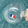 画像7: アルコロックフランス　　ARCOROC　ガラス製　花のカップ＆ソーサー (7)