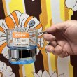 画像7: TOYOREX　東洋ガラス　ホルダー付き耐熱ガラスカップ&ソーサー　スプーン付き　レトロポップ　 (7)