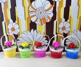 昭和レトロ　スチール製蝿帳　花柄　未使用　デットストック品 昭和レトロ スチール製蝿帳 花柄 未使用 デットストック品