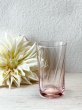 画像2: ピンクガラスのグラス　モールガラス　1個　GL301 (2)