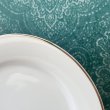 画像3: 純喫茶　maruto　china　白いプレート皿20.5cm　金縁　オムライスに　2枚　3枚　各種 (3)