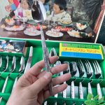 画像4: 純喫茶　楽しいお茶のひととき　家族の語らいの時に・・・オードブルセット　スプーンフォーク　カトラリーセット (4)