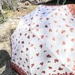 画像4: 岩林　オーロラ　昭和レトロな折りたたみ傘　花柄 (4)