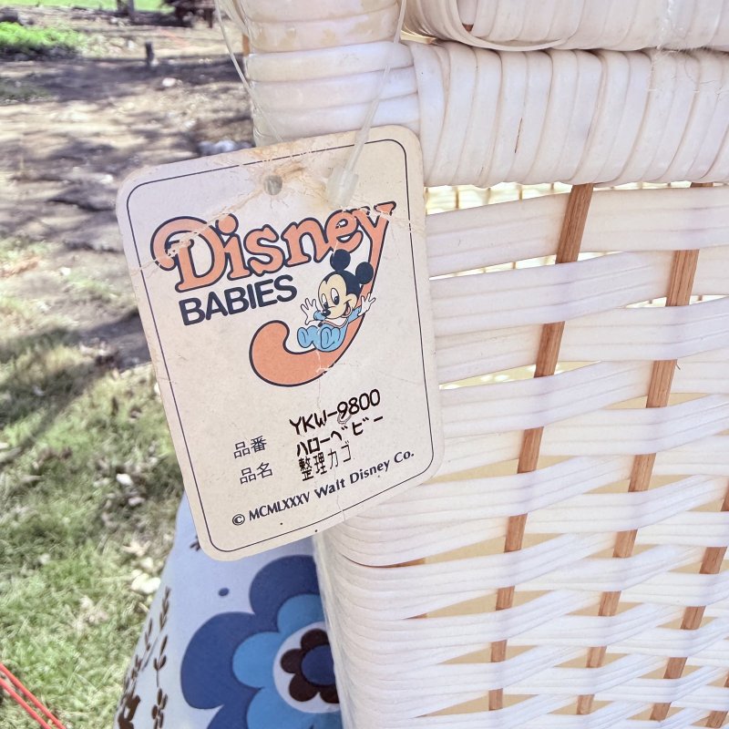 画像3: 彌生　Disney　babies ハローベビー整理カゴ　収納籠　 (3)