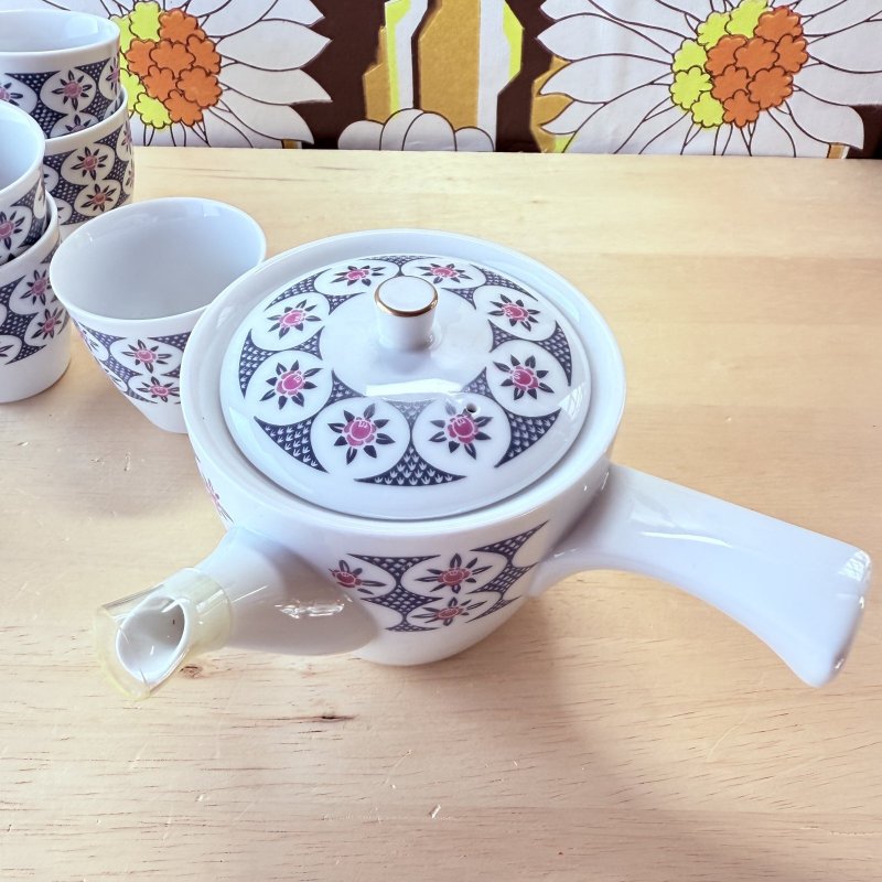 画像4: ニットーローヤル　nittoroyal RC ノリタケ　薔薇柄の湯飲み　急須　各種 (4)