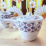 画像5: ニットーローヤル　nittoroyal RC ノリタケ　薔薇柄の湯飲み　急須　各種 (5)