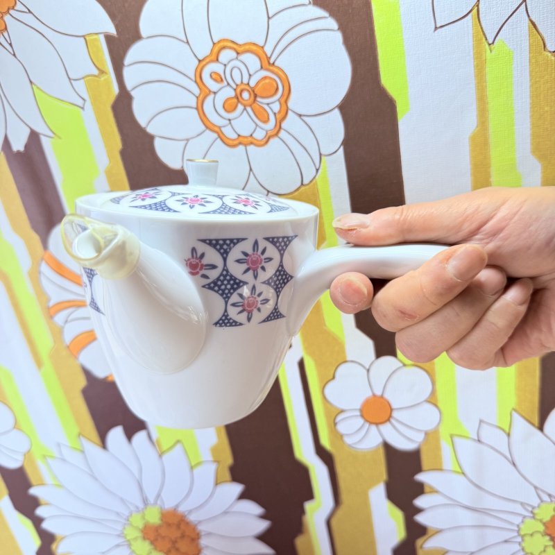 画像8: ニットーローヤル　nittoroyal RC ノリタケ　薔薇柄の湯飲み　急須　各種 (8)