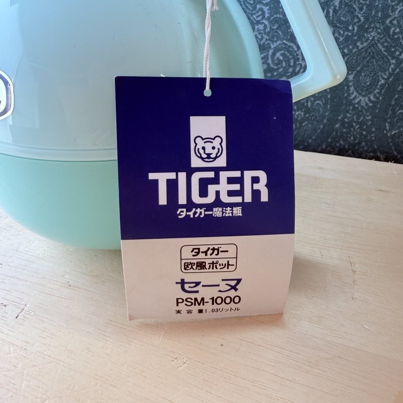 画像4: タイガー　欧風ポット　セーヌ　PSM-1000　卓上魔法瓶　ミントグリーン (4)