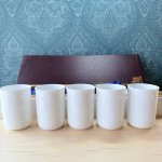 画像5: 波佐見焼　白山陶器　ほたる星華 フリーカップ　湯飲み5個組　湯呑みセット　森正洋 (5)